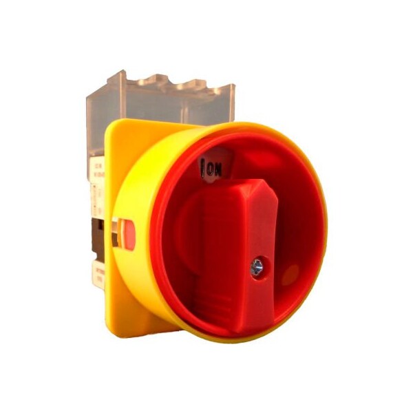 Springer Controls Co Disconnect Switch, Nonfusible, 3PST-NO, Indoor, Rotary Handle, Plastic ML3-125-AR3 - main